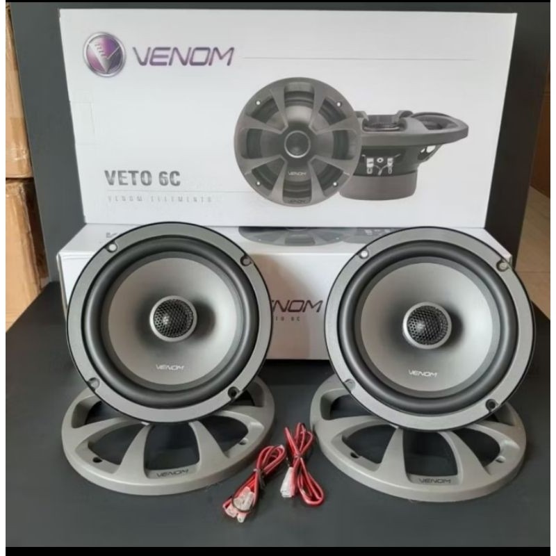 Venom Speaker Coaxial VENOM veto 6C 6Inch Speaker Venom