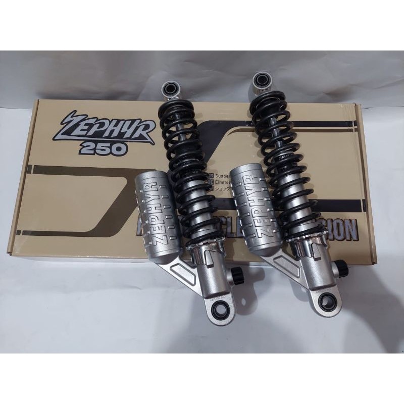 Shockbreaker Shock KYB ZEPHYR 250 Single Klik Tabung Bawah Uk 320mm Dan  Uk 340mm