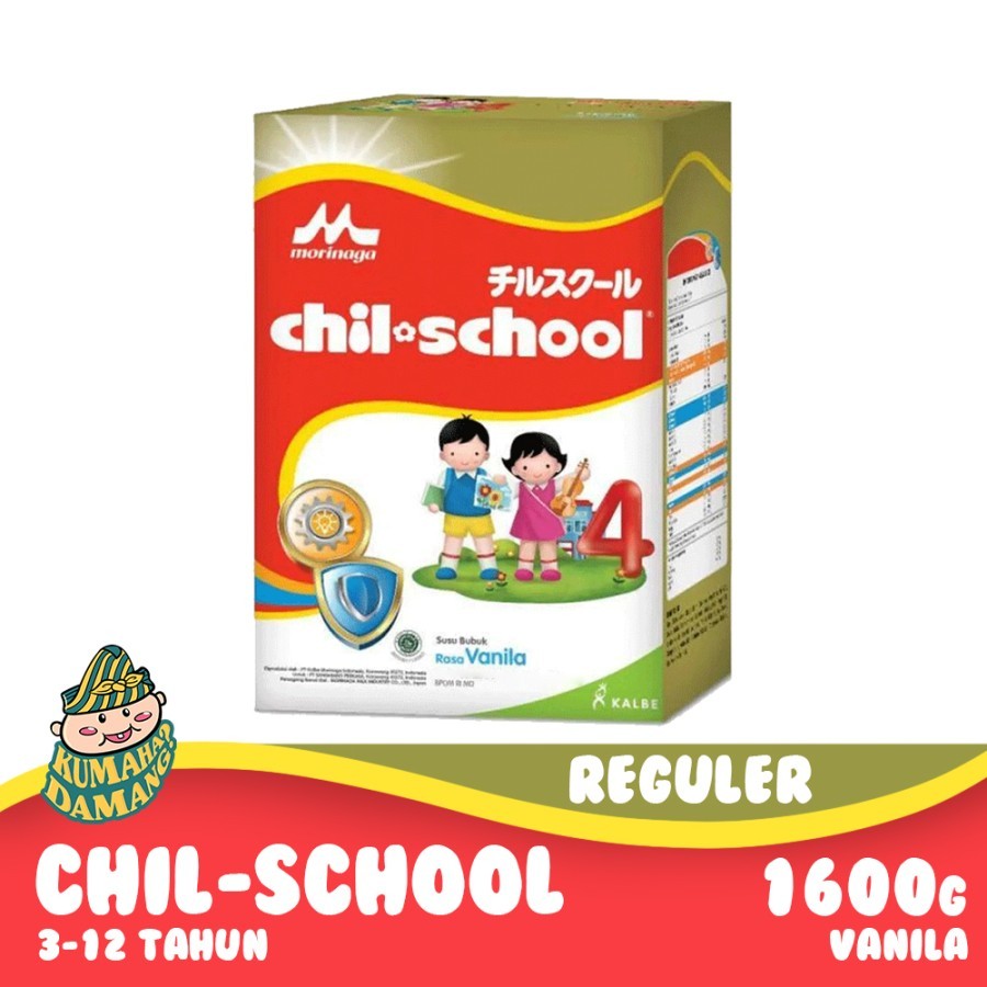 Morinaga Chil school reguler 1600 gram Vanila
