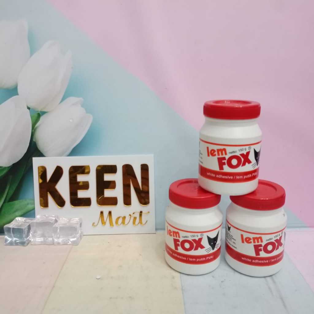 Lem Fox Putih 150 Lem Putih Fox Pvac 150 gr Fox Lem Pvac 150 gram Glue