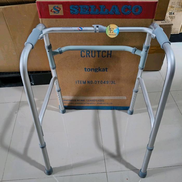 Sellaco Walker Lipat Alat Bantu Jalan Tongkat Lansia