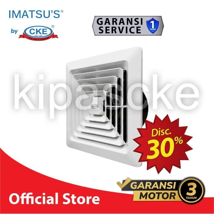TVCENTER IMATSU CEILING DUCT CD-BPT10-15C-BB-ST 10INCH 220V EKSOS PLAFON