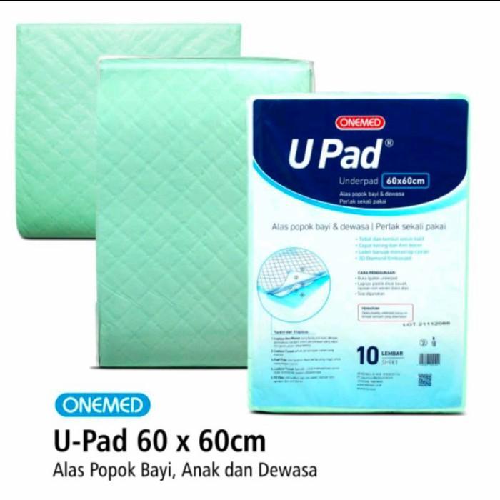 Upad Underpad Onemed Upad 60X60 TRAINING PAD ALAS PIPIS training pad