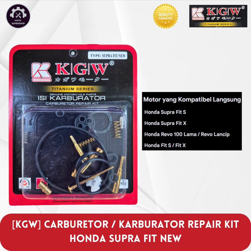 CARBURETOR REPAIR KIT / KARBURATOR REPAIR KIT - SUPRA FIT NEW
