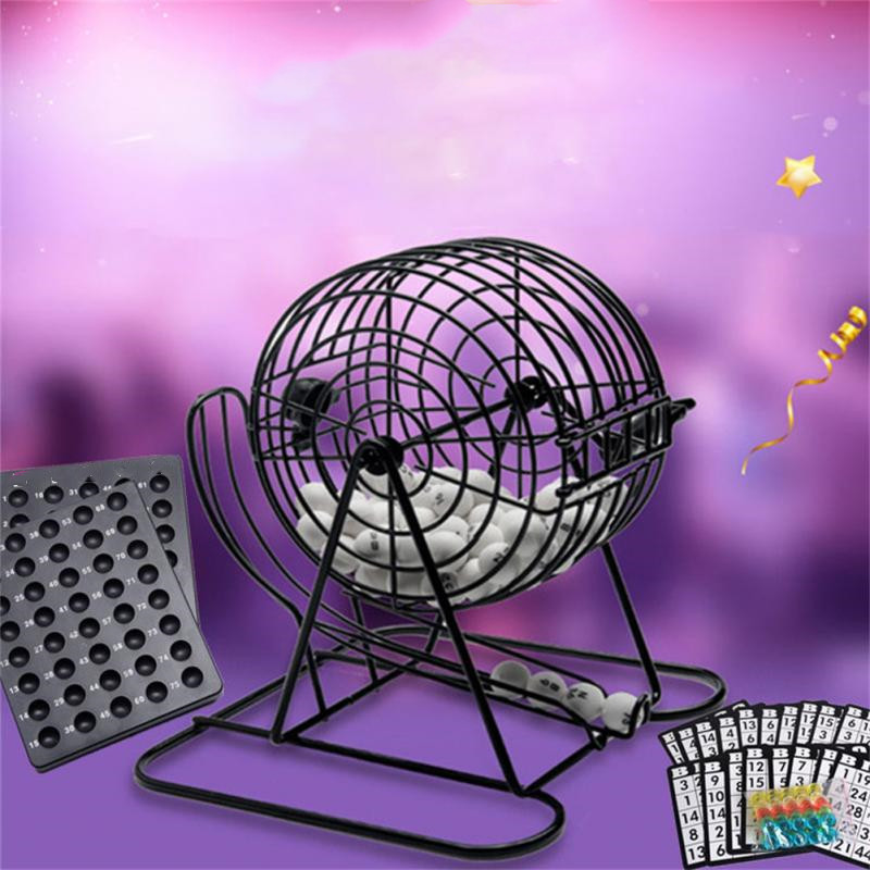 Set Bingo Dengan Keranjang Puta / Bingo Party Game Set / Game Edukasi