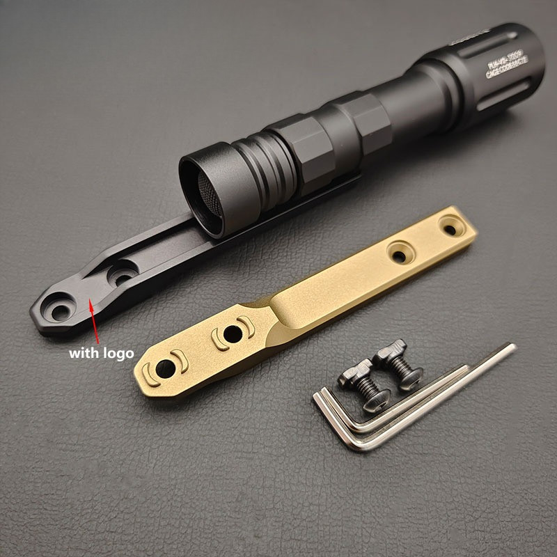 Offset Adaptive Flashlight Mount MLOK Scout Light Mount Base SF M300 M600 PLHV2 light Mount Base Acc