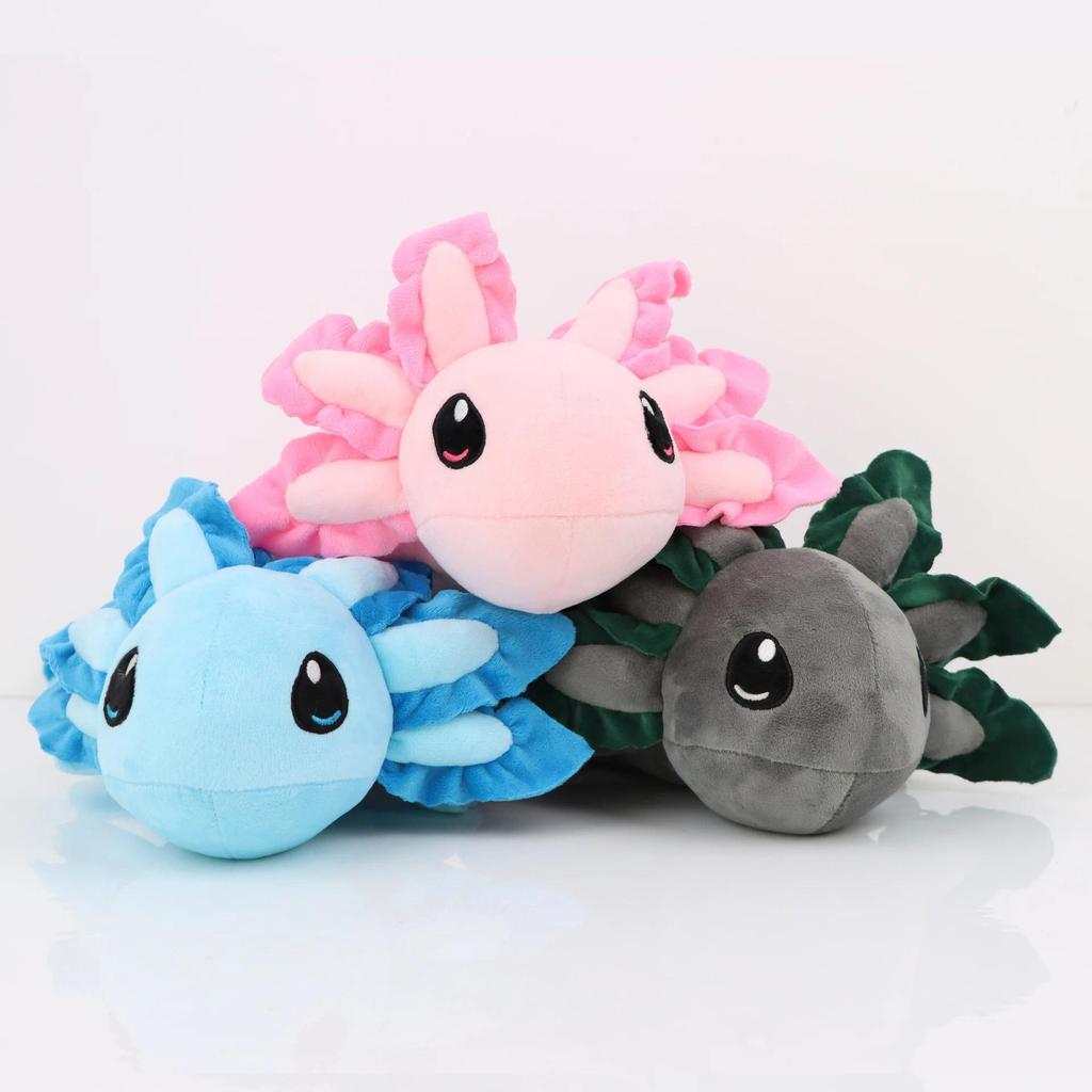 45cm Pink Axolotl Plush Toy Kawaii Axolotl Plush Dolls Soft Stuffedl Plush Animal Toys Kids Girls Ch