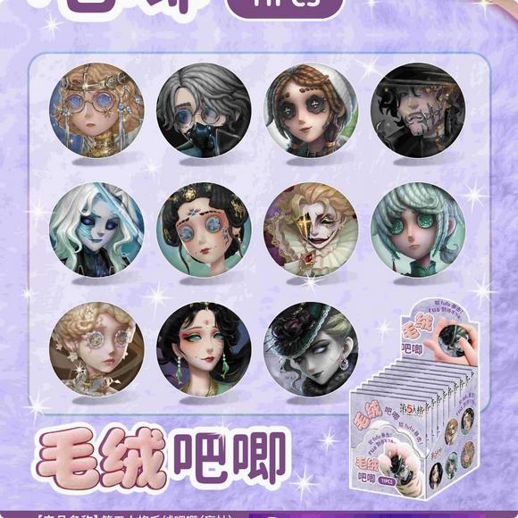 IDENTITY V Badge Pin Karakter Anime 75mm Motif Bludru Halus di Pegang Dikirim Random Harga Per Pcs