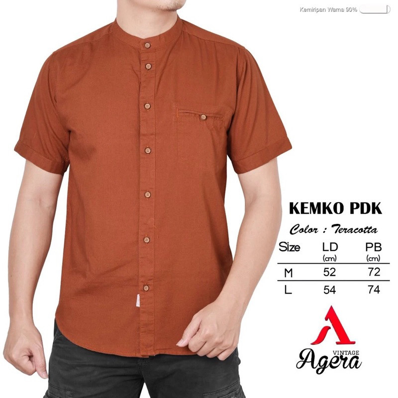 KEMEJA KOKO DEWASA/KOKO PRIA DEWASA/KEMEJA KOKO AGERA/KEMKO PENDEK PRIA DEWASA