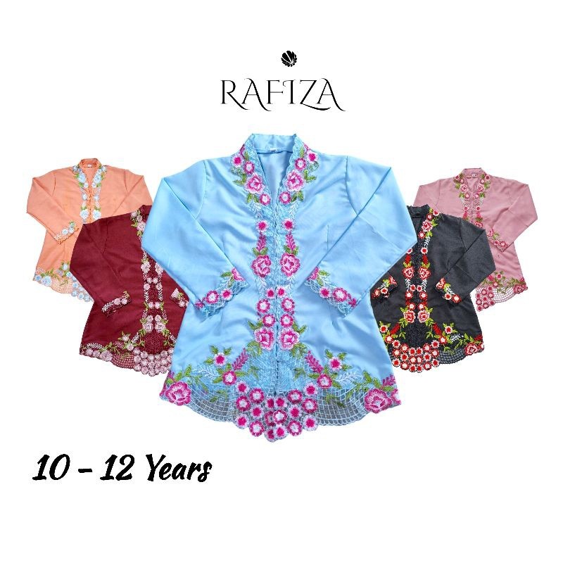 Kebaya Encim Anak Usia 10 11 12 Tahun Kebaya Bordir Anak Tanggung