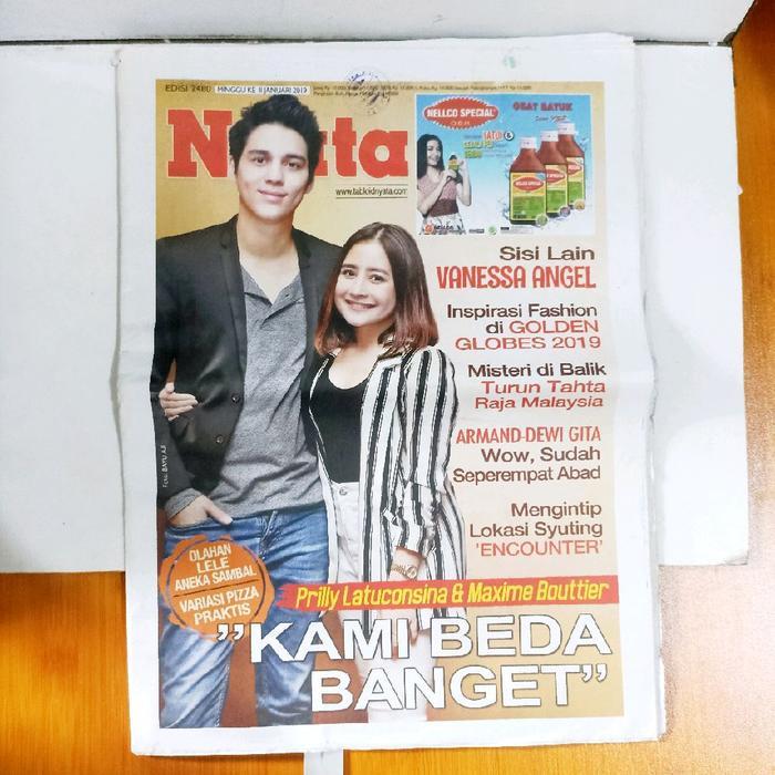 Tabloid Nyata Januari 2019 : Prilly Latuconsina & Maxime Bouttier kami beda banget