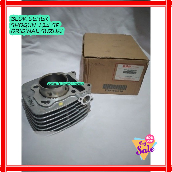 BARU BLOK SEHER SHOGUN 125 SP ORIGINAL SUZUKI