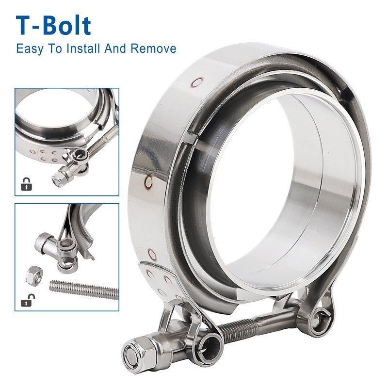 Heavy Duty Klem Selang Kawat Klem Superior Stainless V Band Clamp Kit