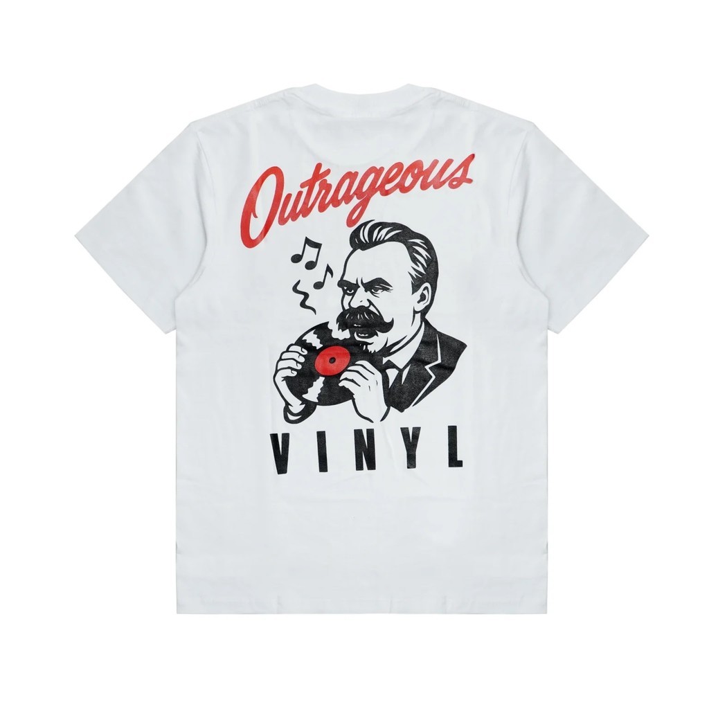 HOT Tshirt GRIMLOC - Nietzsche (white) Kaos Pria dan Wanita