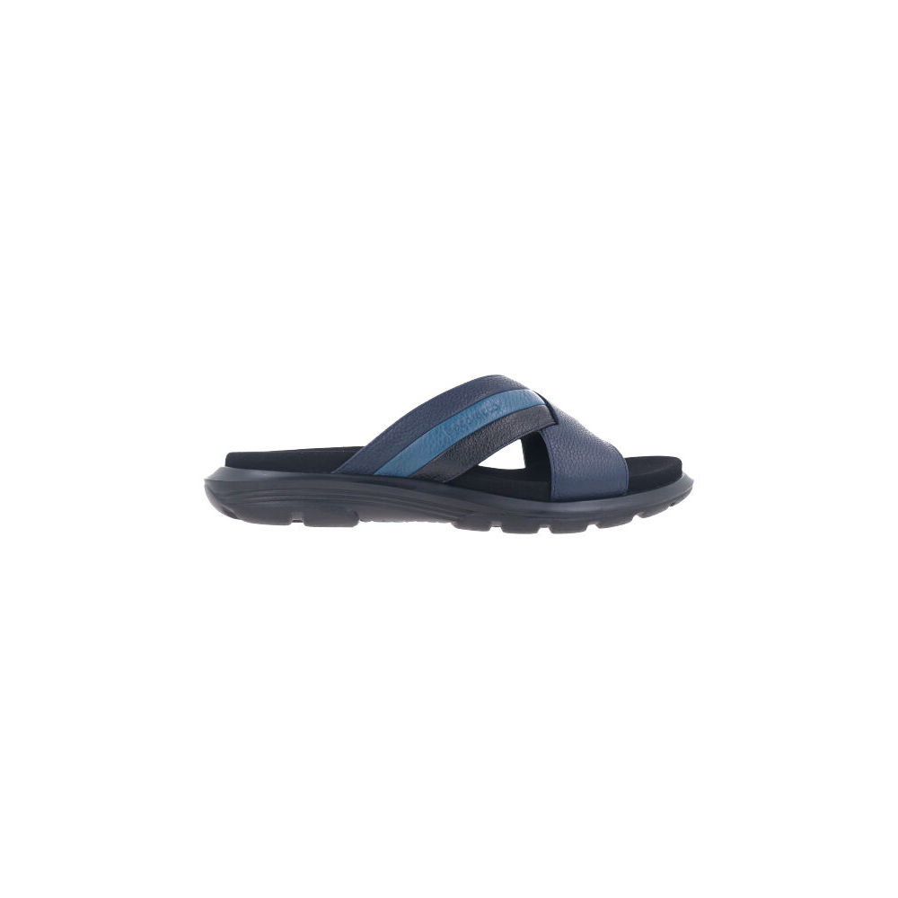Bocorocco U. Marco 05 Navy - Sandal Pria Kulit Asli