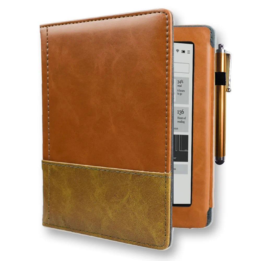 High Quality Book Cover For Capa Kobo Aura N514 Model EReader Ebook Case with Flip Book For Rakuten 