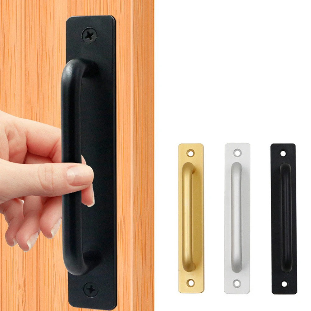 Tarikan Pintu Sleding Aluminium Gagang Pintu Minimalis Bentuk Lurus Modern