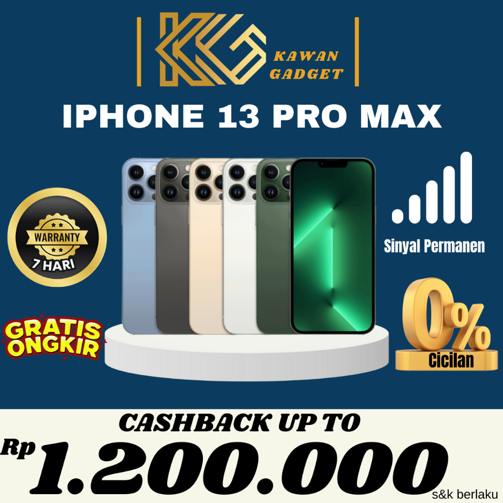APPLE | Iphone 13 ProMax | Iphone 13 Basic 512GB 256GB 128GB 64GB Resmi Second Fullset