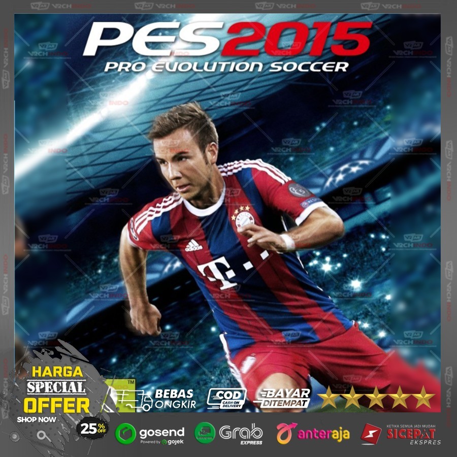 Game PES 2015 - Pro Evolution Soccer 2015 Patch Terbaru | Games for Komputer / Laptop / Dekstop PC 