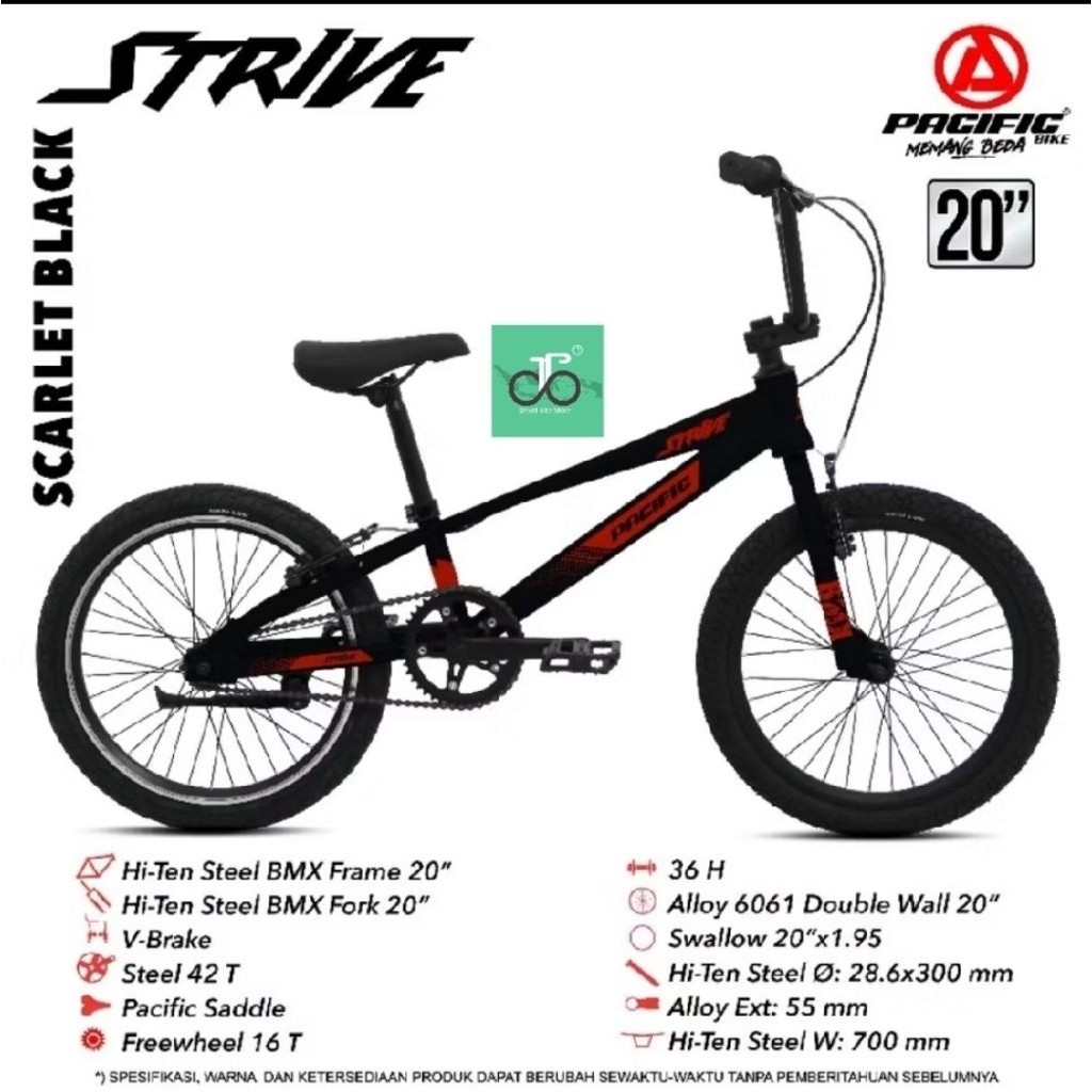 Sepeda BMX 20" Pacific Strive NEW