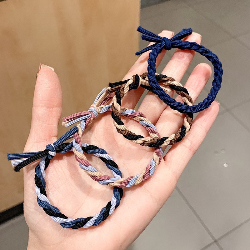 VT - IKAT RAMBUT KOREA TWIST IMPORT / HAIR TIE SIMPLE & FASHIONABLE ELASTIS