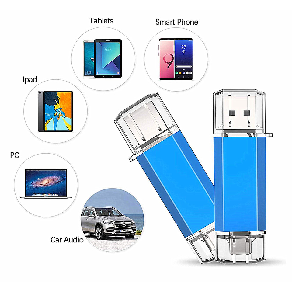 512GB OTG USB Flash Drive USB 30 Type C For iPhone ipad 128GB 256GB Pendrive Android Laptop  High Sp