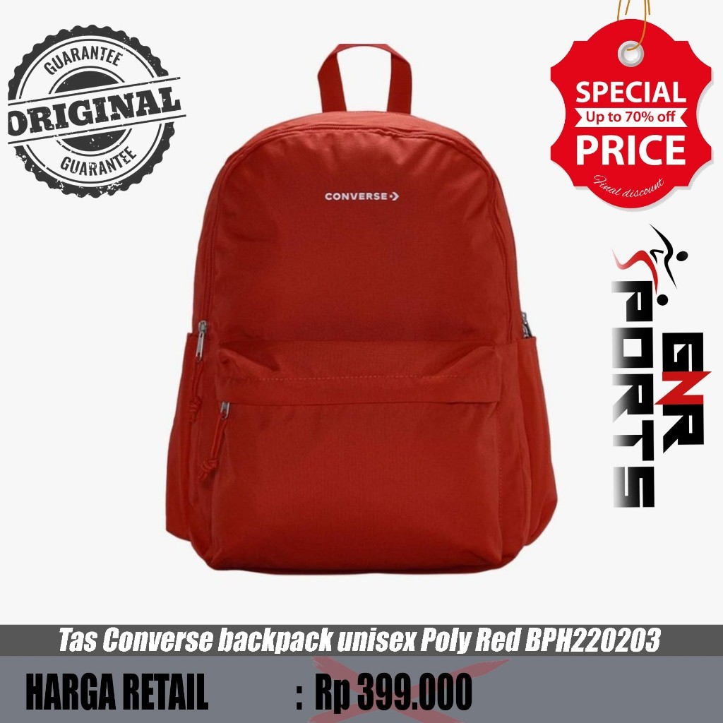 Tas Converse Backpack Unisex Original 100%