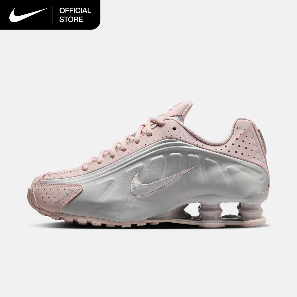 Nike Women's Shox R4 Shoes - Barely Rose [AR3565-600]