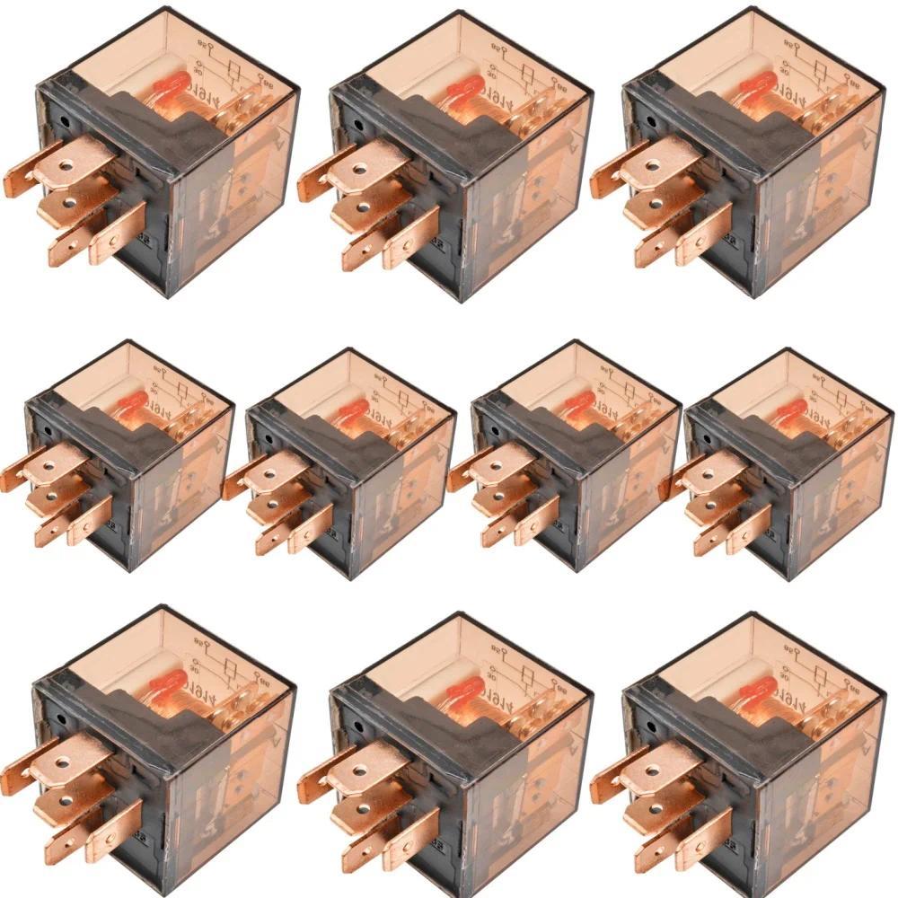 Waterproof Relay DC 12V 100A Relay SPDT 5 Pin Relay Car Heavy Duty Split arge Waterproof Transparent