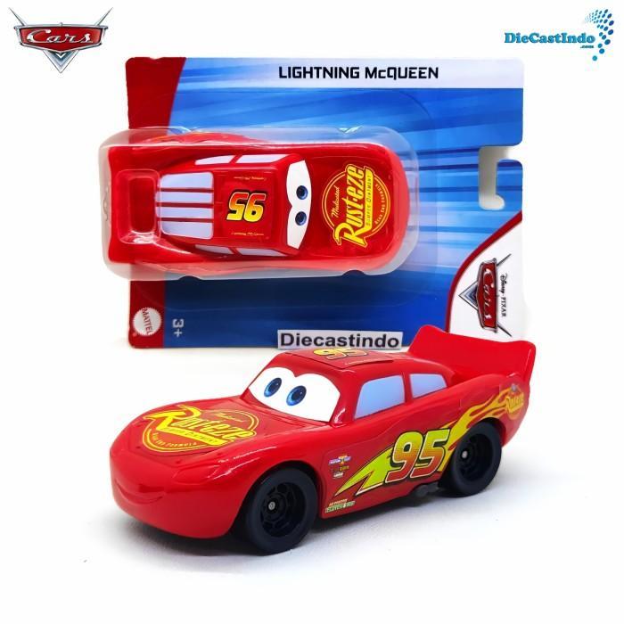 Mainan Anak - Cars Lightning McQueen Disney Pixar Car Original Mattel - Lightning McQ
