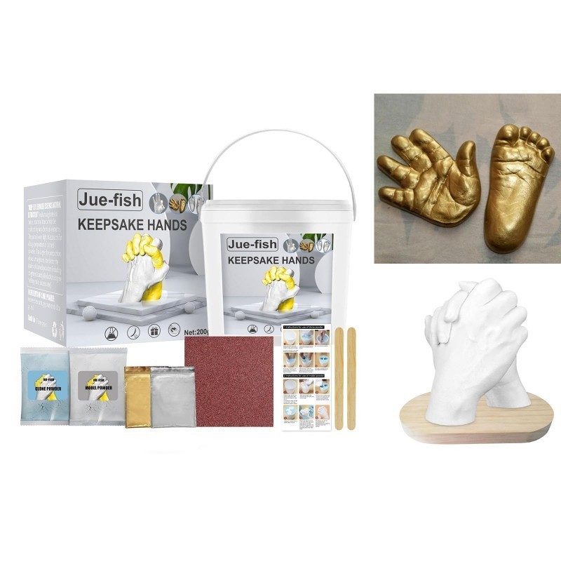 DIY Hand Casting Kit Hand Casting Anak Cetakan Patung Tangan Hand Casting Kit Couple