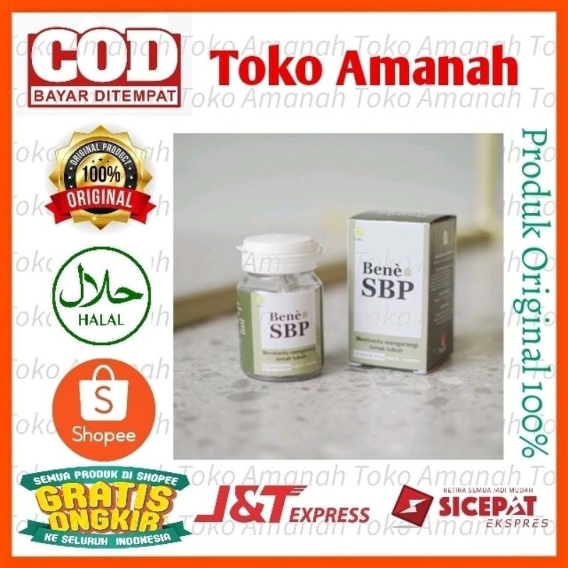 Bene SBP 100% Original isi 30 Kapsul Obat Pelangsing Badan By Rachel Vennya(Gratis Ongkir)