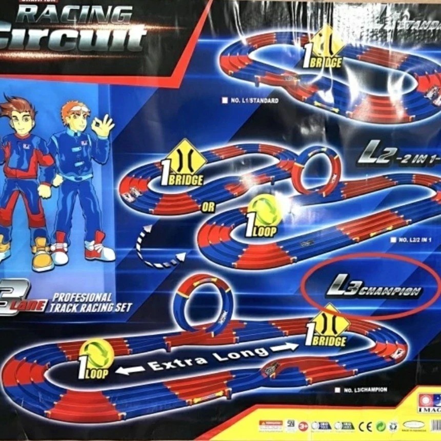 Jalur Tamiya 3 Jalur Jumping Track Tamiya 3 Jalur Image Extra Long Extra Loop Warna