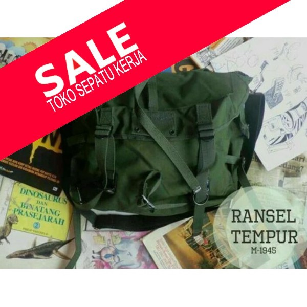 TERBARU Tas Ransel Tempur T45/ Ransel Tempur TNI T45 BAHAN BAGUS