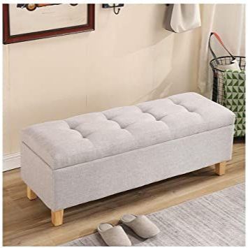 Sofa Puff Bench Storage (St-12) Sofa puff Kancing sofa tunggu panjang