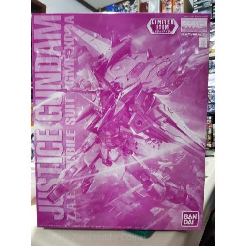 MG Justice Gundam Clear Color version Gundam Expo