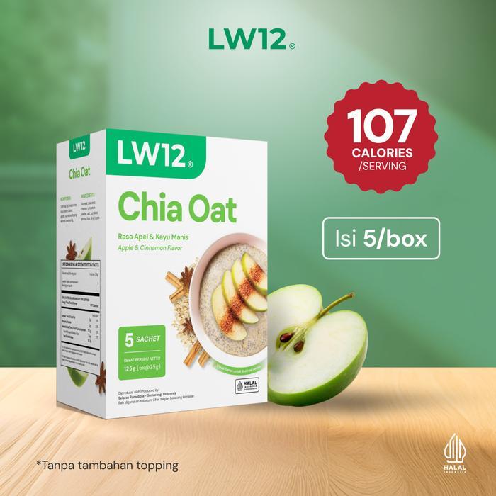 Chia Oat Apple Cinnamon | Sereal Diet Buah | Oatmeal Chia Seed