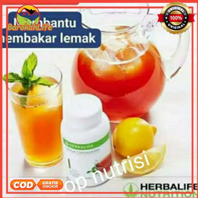 Herbalife Original Herballife tea concentrate  | thermo tea | herballife shake f1 1 Botol Exp 2028