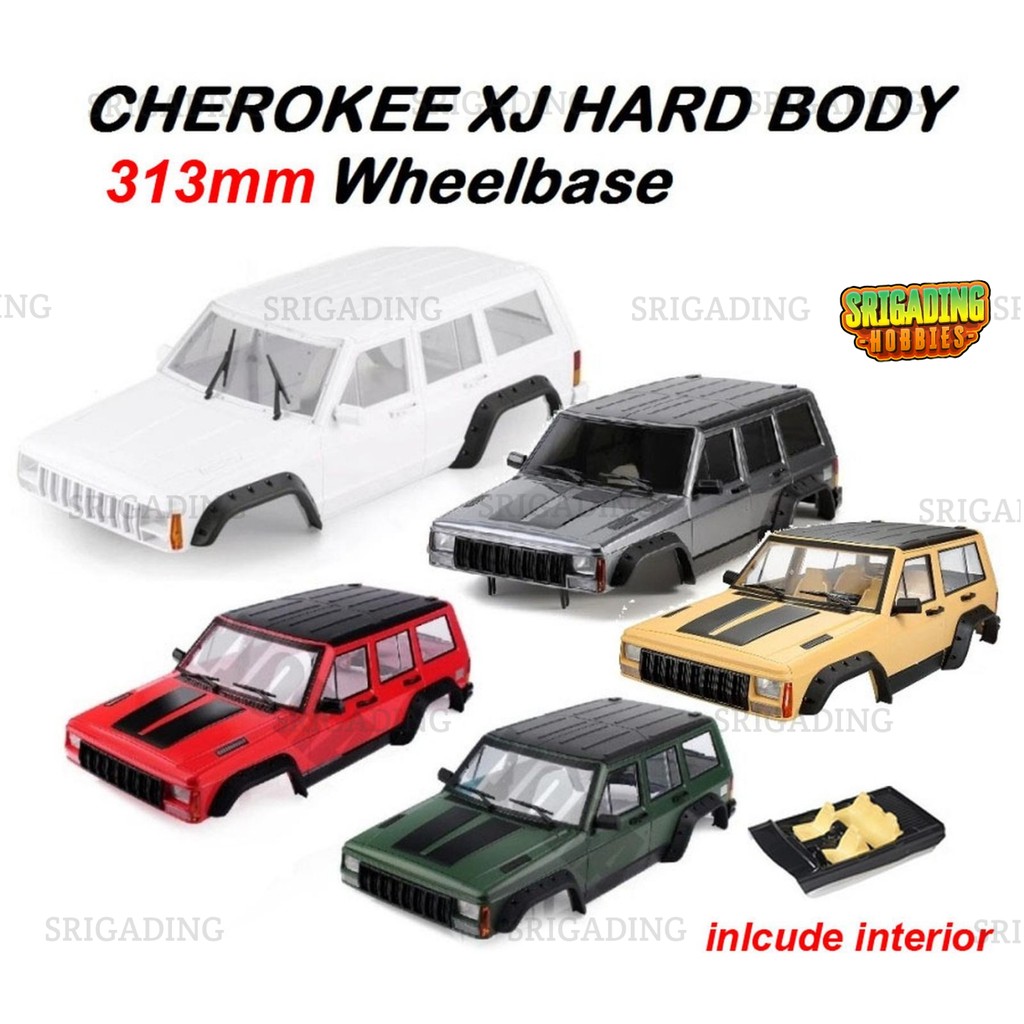 HARDBODY 1/10 JEEP CHEROKEE LONG 313MM SCX10 RC ADVENTURE 313 MM