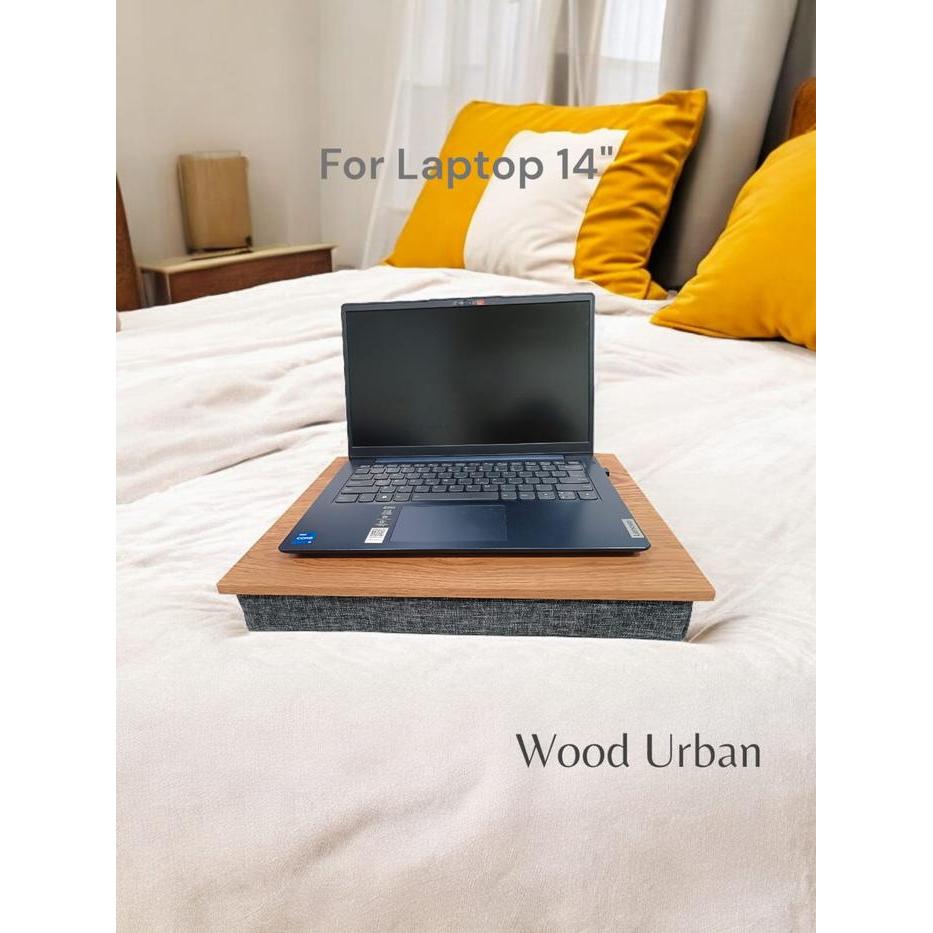 AERA INDONESIA Cushion Lap Desk | Bantal Meja Laptop Shabby 5 Fungsi - WOOD URBAN
