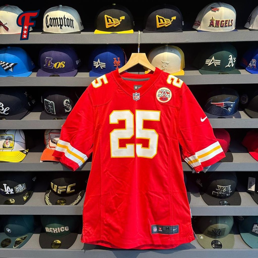 Jersey Nike NFL Team Edwards - Helaire #25 Red Jersey Original