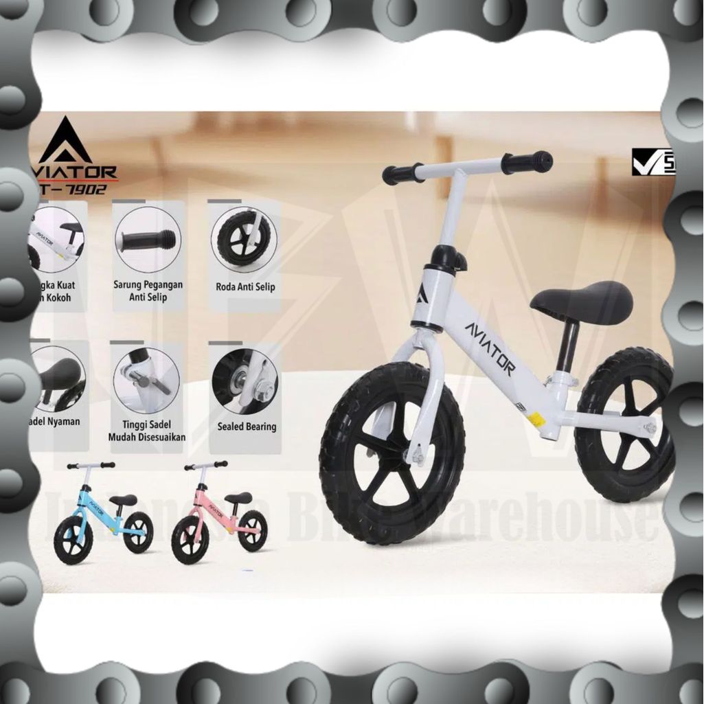 IBW - Push Bike / Balance Bike AVIATOR AT-7902