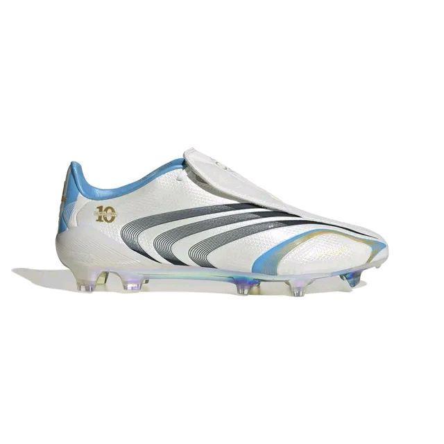 Sepatu Bola F50 Messi Elite Tunit FG - Core White/Night Navy/Gold Metallic LIMITED EDITION