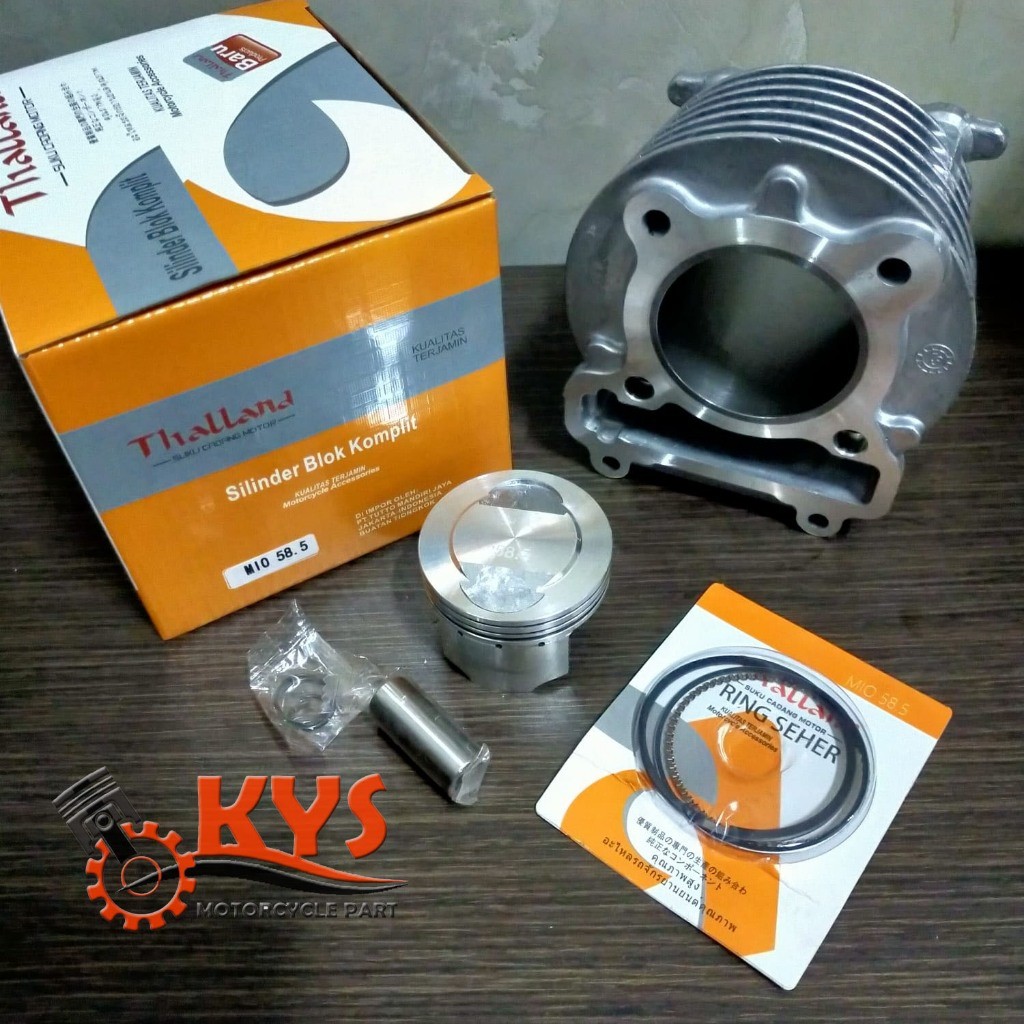 BLOK SEHER BORE UP 150 CC 58,5 YAMAHA MIO NOUVO MIO SOUL FINO RACING THALLAND / KYS PART