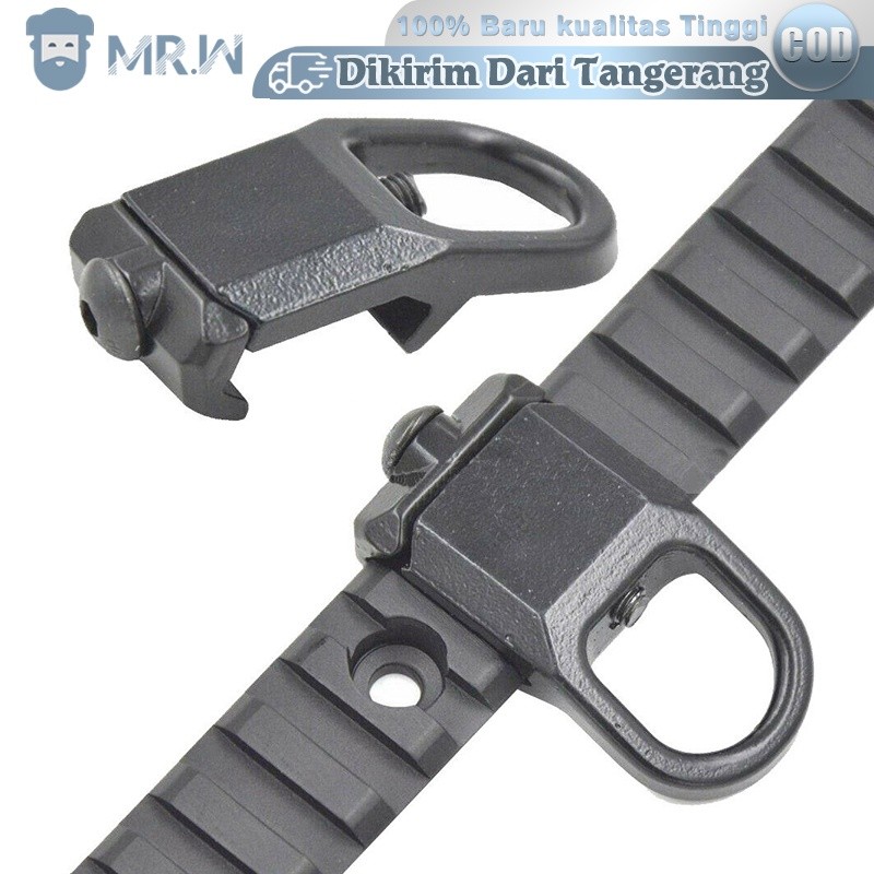 Qd Sling Swivel Mount Adapter 20mm Quick Detach RSA Aksesoris Tactical Quick Detach Qd Rail Picatinn