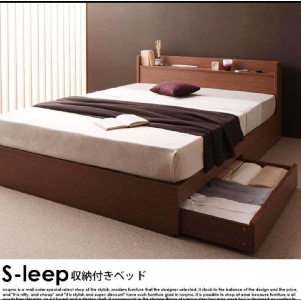 Dipan Kayu Jati Minimalis Tempat Tidur Kayu Jati Asli Ranjang Kayu Jati