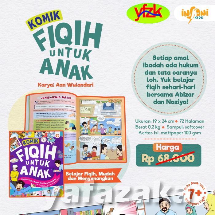 Komik Fiqih Untuk Anak - Buku Bergambar Tentang Fiqh Agama Islam Untuk Usia TK SD