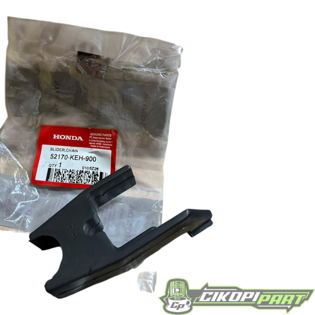 Karet Tahanan Bantalan Rantai Slider Chain Mega Pro FI Primus GL Pro 52170KEH900 Ori