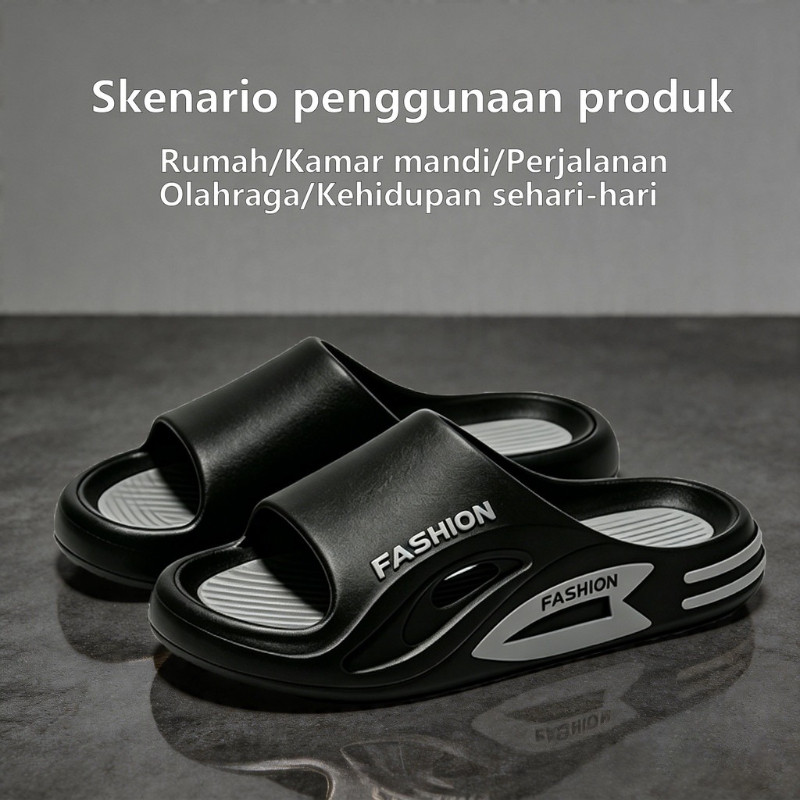 Sandal pria sandal pria slop empuk sandal pria eva empuksandal pria empuk dan nyaman karet