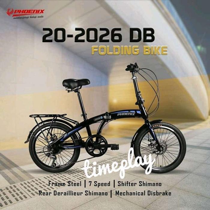 Sepeda Lipat Phoenix 2026 db 20 inch *